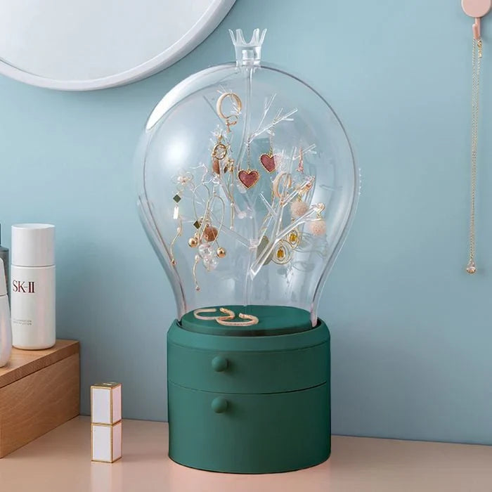 360 Rotating 2 Layer Jewelry & Cosmtic Organizer