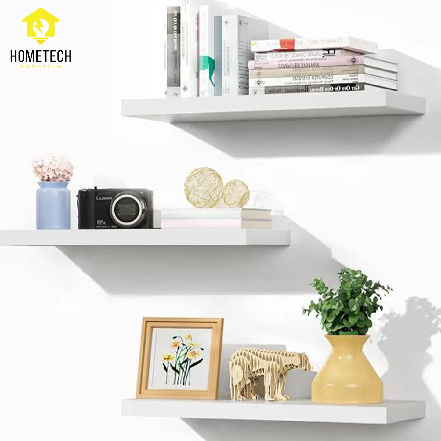 Wall Mounted Book Shelf