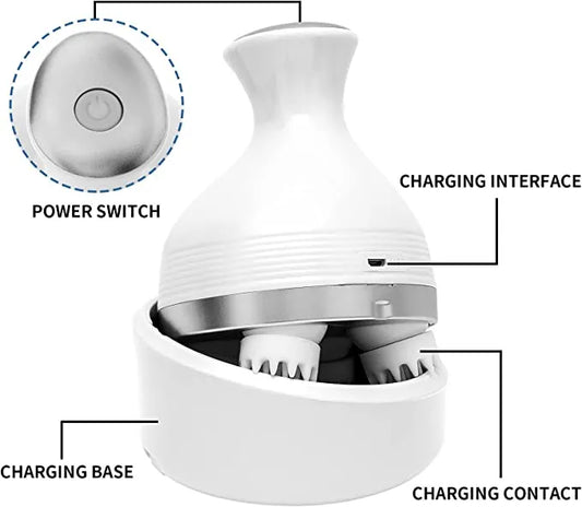 Electric Scalp Massager Machine