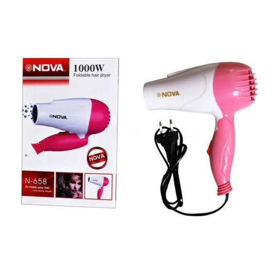 Mini Portable Hair Dryer with Comb
