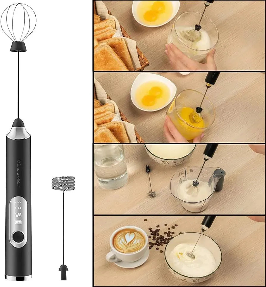 Electric coffee beater