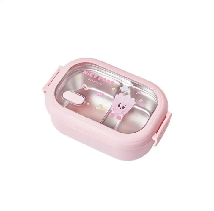 Steel Insulated Lunch Box Grade Compartment lunch box