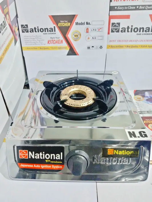 Stove Single Casted Iron Burner Auto Ignition