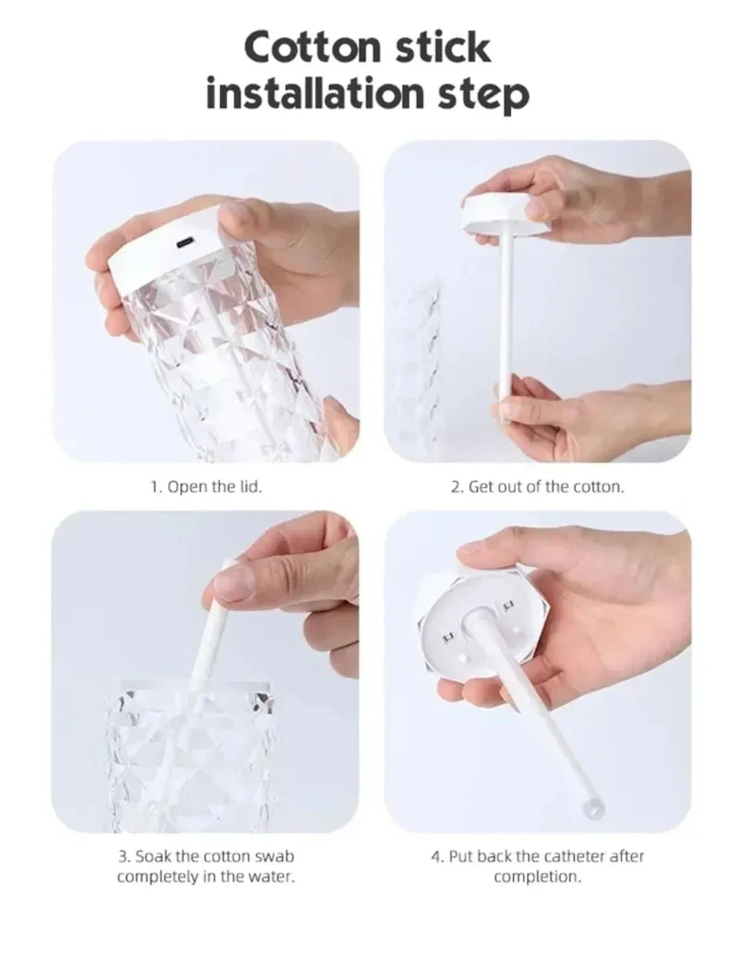 Crystal Lamp Humidifier